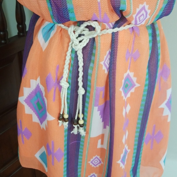 Marianne Strapless summer Dress,Siz L fits also M - Picture 3 of 8